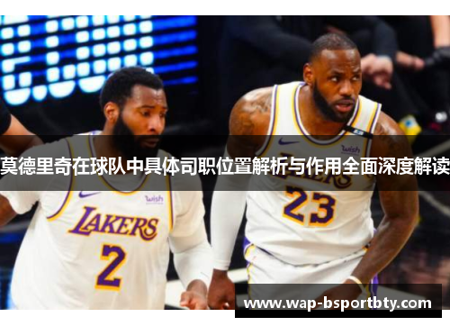 莫德里奇在球队中具体司职位置解析与作用全面深度解读